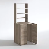 Kenzlife çamaşır makinesi dolabı kasparov crd 180*066*55-20 banyo kapaklı arkalıksız - 4