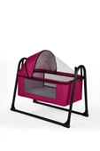 TommyBaby Sedef Sepet Beşik Portatif Bebek Beşiği Sallanır Beşik - 5