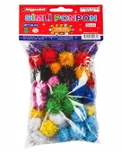 Bigpoint Simli 10 Renk Ponpon 50 Adet 3cm 921657 - 1