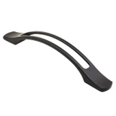 Aslı Mobilya Dolap Kapak Çekmece Kulpu Mat Siyah 128 mm Metal Kulp - 3