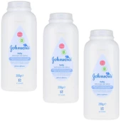 Johnsons Baby Bebek Pudrası 200 gr 3 ADET - 1