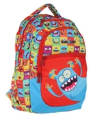 Kaukko Kids Love Cute Monsters Sırt Çantası L5083 - 2