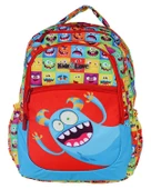 Kaukko Kids Love Cute Monsters Sırt Çantası L5083 - 1