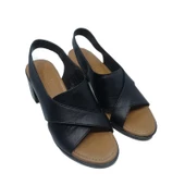 Janestt Kadın Hakiki Soft Deri Sandalet 145-20-02 - 3