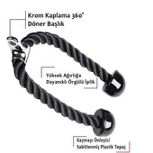 XTR Fitness Triceps Halatı - 4