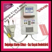 Doğalgaz Alarm Dedektörü Gaz Alarm Dedektör Gaz Alarm Cihazı METAN (DOĞAL GAZ) - 3