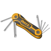 İngco Alyan Çelik Kasa Allen Torx Uçlu Anahtar Seti 8 Parça 2-8 mm - 1