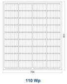 Suneng 110 w Watt 36 Perc Monokristal Güneş Paneli Solar Panel - 2