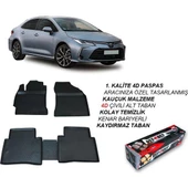 TOYOTA COROLLA 2019 SONRASI SİYAH 4D REFREF KAUCUK HAVUZLU OTO PA - 2