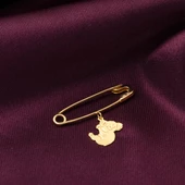 Filli Altın Çengelli Bebek İğnesi thumbnail 4