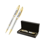 İsme Kişiye Özel Metal Tükenmez ve Roller Kalem Seti thumbnail 1