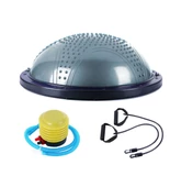 Dikenli Masaj Nokta Bosu Ball, Denge Yarım Pilates & Yoga Topu - 2