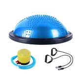 Dikenli Masaj Nokta Bosu Ball, Denge Yarım Pilates & Yoga Topu - 3