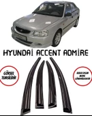 Hyundai Accent Admire 2003-2005 Arası Cam Rüzgarlığı 4lü thumbnail 1