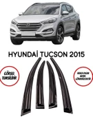 Hyundai Tucson 2015 -2021 arası  Cam Rüzgarlık 4 lü Takım thumbnail 1