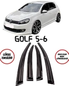 Volkswagen Golf 5 Cam Rüzgarlığı 4lü - 1