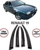 Renault 19 Cam Rüzgarlığı 4lü - 1