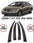 Honda Civic Cam Rüzgarlığı 4lü 2012-2016 Arası - 1