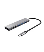 Trust 24191 FAST USB-C HUB & CARD READER - 1