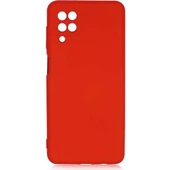 Samsung Galaxy A12 Kılıf Kamera Korumalı Silikon Rubber Arka Kapak thumbnail 4