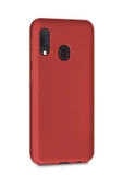 Samsung Galaxy A20 Kılıf Kamera Korumalı Silikon Rubber Arka Kapak - 1