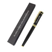 Notlu Kutulu İsme Kişiye Özel Kapaklı Roller İmza Kalem thumbnail 2