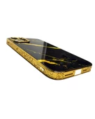 İphone 13 Pro Marble Case Mermer Desenli Cam Telefon Kılıfı thumbnail 12