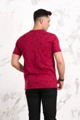 SLİMFİT BASKILI PAMUKLU ERKEK PENYE T-SHİRT thumbnail 8
