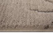 Dekoratif Yumuşacık İskandinav Desenli Salon Oturma Odası Antre Halısı Yolluk Vizon - 5