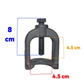Rico 013-RC1020 Rotil Çektirme Araba Araç Otomobil Aparatı Rot Baş Parça Sökme Çıkartma 23 mm - 2
