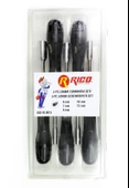 Lokma Tornavida Seti Rico 003-RL0015 5PC Lokma Somun Sökme 6-7-8-10-13 mm Ölçü Metal - 8