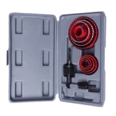 Master Panç Seti Ahşap Buat Alçıpan Kartonpiyer Delme Takımı (11 PARÇA) thumbnail 2