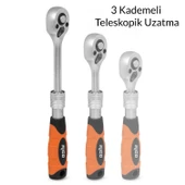 Rico 013-KK1272 1/2 Uzatmalı Cırcır Kolu 72 Diş - 3