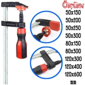 Topart Hafif Tip Güçlü Marangoz İşkence Sıkıştırma Kıskaç(1 Adet) - 2