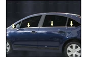 Citroen C4 HB Krom Cam Çıtası 8 Prç 2005-2010 Paslanmaz Çelik - 1