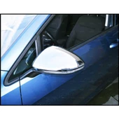 VW Touran Krom Ayna Kapağı 2 parça 2015 Ve Üzeri Paslanmaz Çelik - 1