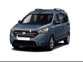 Dacia Dokker Krom Ön Panjur 4 prç. 2012-2017 Paslanmaz Çelik - 1