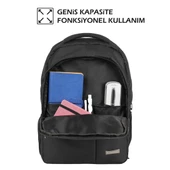 Vegmann VGM-030 Siyah 15,6 inç Notebook Laptop Çantası - 6