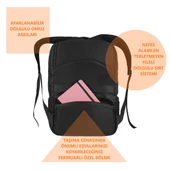 Vegmann VGM-030 Siyah 15,6 inç Notebook Laptop Çantası - 5