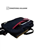 Vegmann 6900 Unisex Siyah 15,6 inç Notebook Laptop Çantası - 5