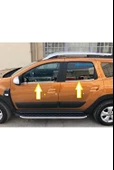 Dacia Duster Krom Cam Çıtası 4 Kapı 2018-2024 Paslanmaz Çelik thumbnail 1