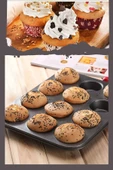 Tilbe Home Muffin Kalıbı 12'li Kek Pasta Kurabiye Cupcake Lüx Muffin Kalıbı Kek Çörek Fırın Kapsülü Tepsisi - 3