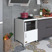 Kenzlife ocak dolabı doğangün byz 85*60*56 hazır mutfak ankastre gömme ocak için arkalıksız - 1