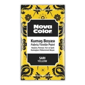 Kumaş Boyası Toz 12 gr 1 Adet Nova Color Toz Kumaş Boyası Kot Pantalon Gömlek Tişört Tekstil Kumaş Boyası 1 Adet - 8