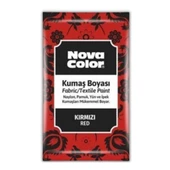 Kumaş Boyası Toz 12 gr 1 Adet Nova Color Toz Kumaş Boyası Kot Pantalon Gömlek Tişört Tekstil Kumaş Boyası 1 Adet - 4