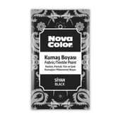 Kumaş Boyası Toz 12 gr 1 Adet Nova Color Toz Kumaş Boyası Kot Pantalon Gömlek Tişört Tekstil Kumaş Boyası 1 Adet - 1