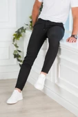 BELİ LASTİKLİ YAZLIK İNCE TENSEL KUMAŞ İPLİKLİ REGULAR FİT ERKEK JOGGER PANTOLON - 7