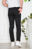 BELİ LASTİKLİ YAZLIK İNCE TENSEL KUMAŞ İPLİKLİ REGULAR FİT ERKEK JOGGER PANTOLON - 11