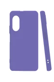 Huawei Nova 9 Se Kamera Korumalı Lila Silikon Rubber Kılıf Arka Kapak - 1