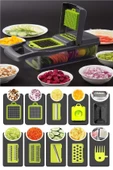 Tilbe Home Vegetable Chopper Pratik Hazneli Sebze Patates Dilimleyici Doğrayıcı Rendeleme Seti 13 Parça - 2